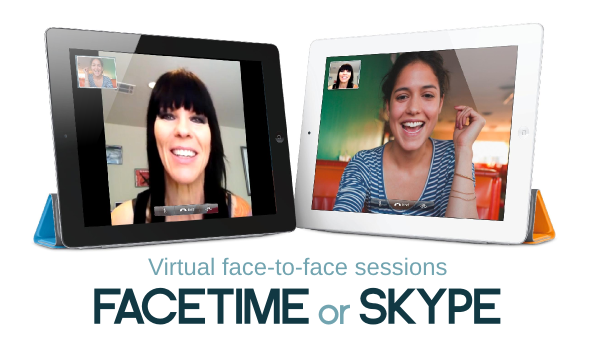 Virtual face-to-face sessions available!